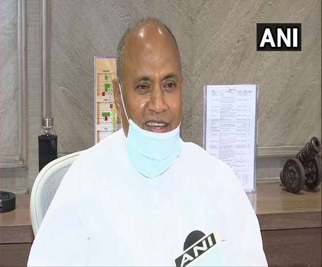 उत्तर प्रदेश विधानसभा चुनाव में भाजपा के साथ तालमेल के प्रयास में रामचंद्र प्रसाद सिंह। फाइल