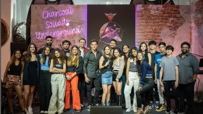 Hrithik Roshan And sussane khan, saba azad