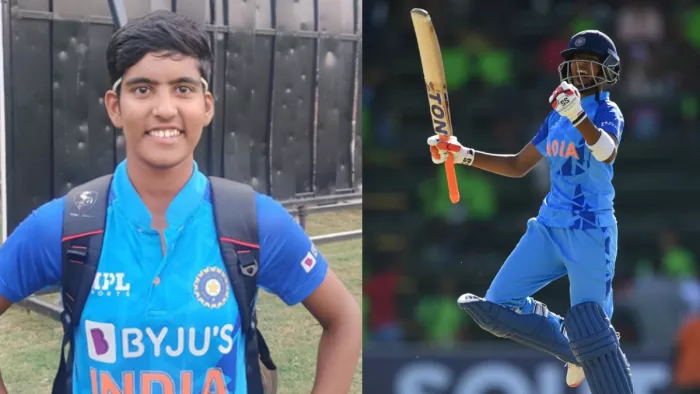 Indian Women's U-19 Cricket Team, Shweta Sehrawat, (photo-design)