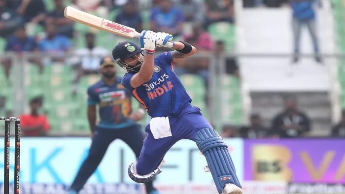 Virat Kohli: श्रीलंका के खिलाफ विराट ने खेली 166 रन की पारी (फोटो क्रेडिट ट्विटर)