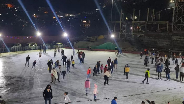 Ice Skating रिंक में आज होगा जिमखाना और कार्निवल