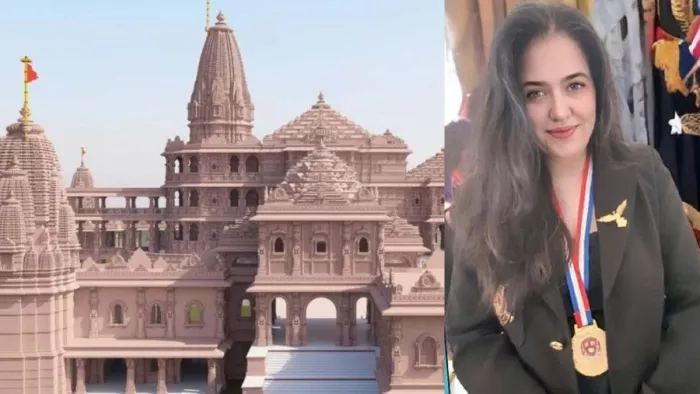 Ram Mandir News: प्राण प्रतिष्ठा समारोह की खुशी मनाने के लिए अमेरिका से पहुंचीं ईशा पंवार