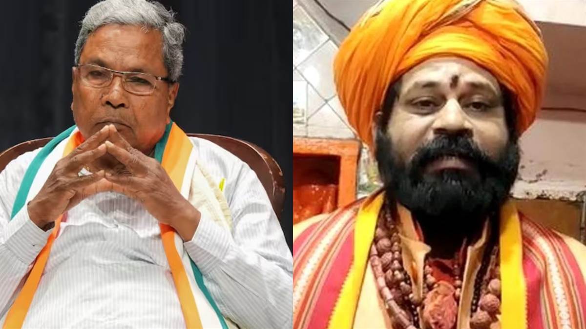 hanumangarhi priest mahant raju das attacked karnataka cm siddaramaiah