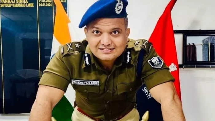 आइजी शिवदीप लांडे का इस्तीफा मंजूर। फाइल फ़ोटो