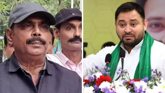 तेजस्वी यादव पर हमलावर हुए आनंद मोहन। फाइल फोटो