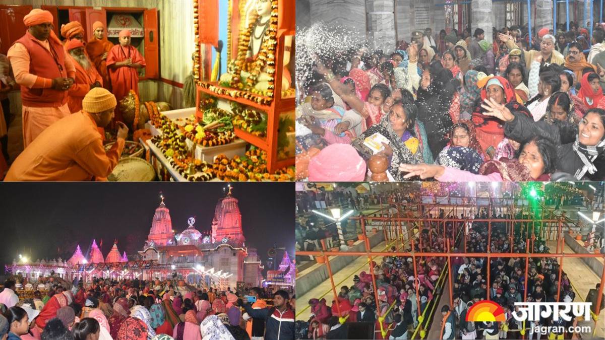 millions throng gorakhnath temple for makar sankranti yogi adityanath offers khichdi