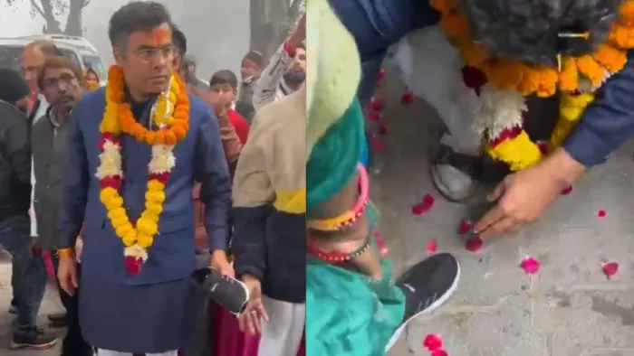 बीजेपी उम्मीदवार प्रवेश वर्मा की मुश्किलें बढ़ गई हैं। फाइल फोटो