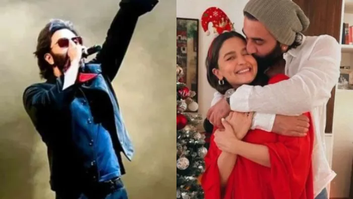 Ranbir wishes Alia Valentine's Day in the crowd of the audience, the actress reacts, via instagram