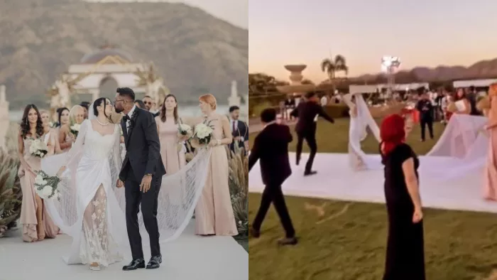 Hardik Pandya and Natasha took royal entry, video went viral, via instagram