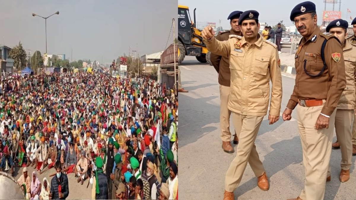 farmer leader detained for second day too preparations for blockade complete two thousand soldiers including paramilitary force will be deployed