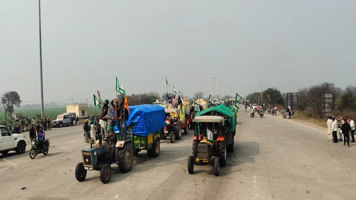 Farmers Protest: पंजाब के किसानों की वजह से हरियाणा बेहाल, व्यापारियों को हर रोज हो रहा करीब 550 करोड़ का नुकसान