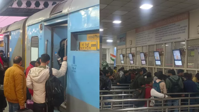 फ्लाइट्स और ट्रेन में नहीं मिल रही सीट