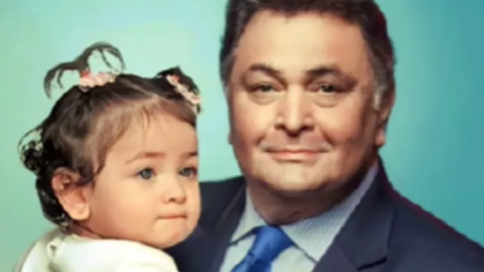 Rishi Kapoor की गोद में दिखीं पोती Raha, एडिटेड फोटो हुई वायरल / फोटो- Instagram