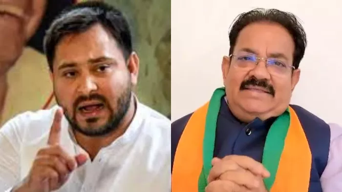 भाजपा प्रदेश प्रवक्ता प्रभाकर मिश्र ने तेजस्वी पर कसा तंज। (फाइल फोटो)