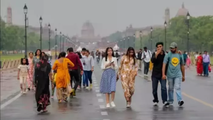 Delhi Weather: दिल्ली में मौसम सुहावना, अगले सप्ताह बारिश के आसार। फाइल फोटो