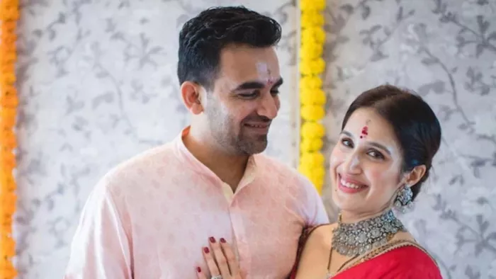 जहीर खान और सागरिका घाटके (Photo: Instagram)