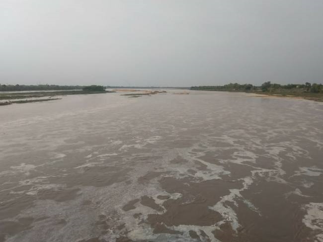 चैत में फल्गु नदी में आया पानी शहरवासी हुए गदगद - Water came to the river  Phalgu in Chait, residents of Gadgad became - Bihar Gaya Local News