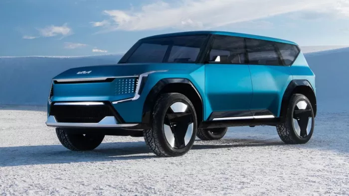 भारतीय बाजार में आज दस्तक देगी Kia EV9 इलेक्ट्रिक SUV
