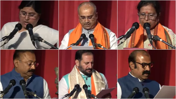 नीतीश मंत्रिमंडल विस्तार पर बड़ी खबर, BJP कोटे से 12 विधायक बनेंगे मंत्री; शपथ ग्रहण समारोह शुरू