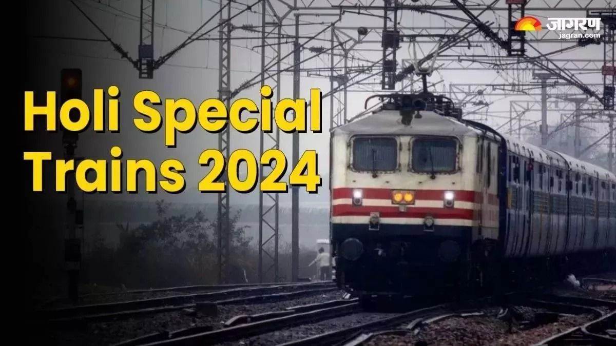 holi special trains list of special trains for bihar from other metros including delhi on holi