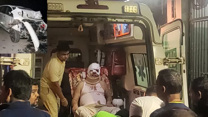वरिष्ठ बीजेडी नेता प्रसन्ना आचार्य सड़क दुर्घटना में घायल (जागरण)