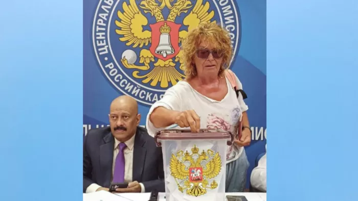 Kerala vote for Russian President केरल में रूस के लिए वोटिंग।