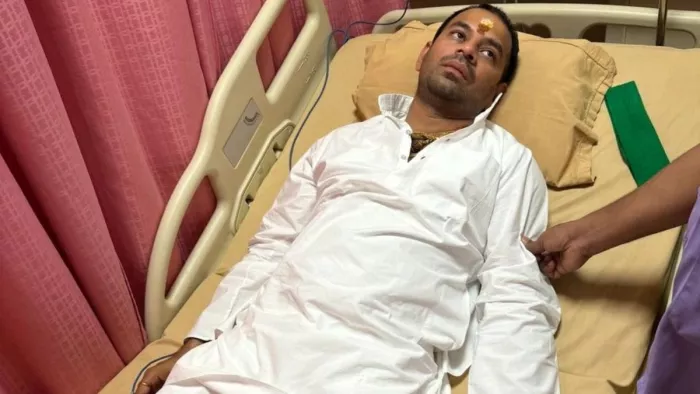 तेजप्रताप यादव की अचानक बिगड़ी तबीयत। (जागरण फोटो)