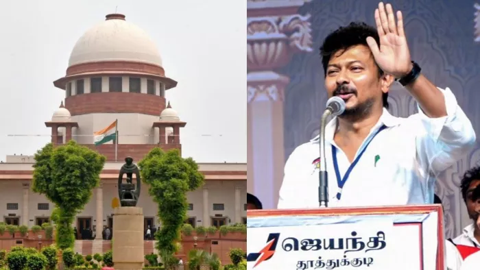 सुप्रीम कोर्ट सनातन धर्म टिप्पणी मामले में अप्रैल में करेगी सुनवाई। (फाइल फोटो)
