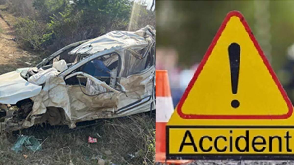 three killed as car plunges off bridge in rewa mp latest news