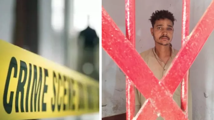 रामगढ़ताल थाना पुलिस की गिरफ्त में हत्यारोपित। सौ. इंटरनेट मीडिया