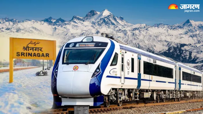 Train to Kashmir: कश्मीर के लिए वंदे भारत कब से चलेगी (जागरण- ग्राफिक्स)