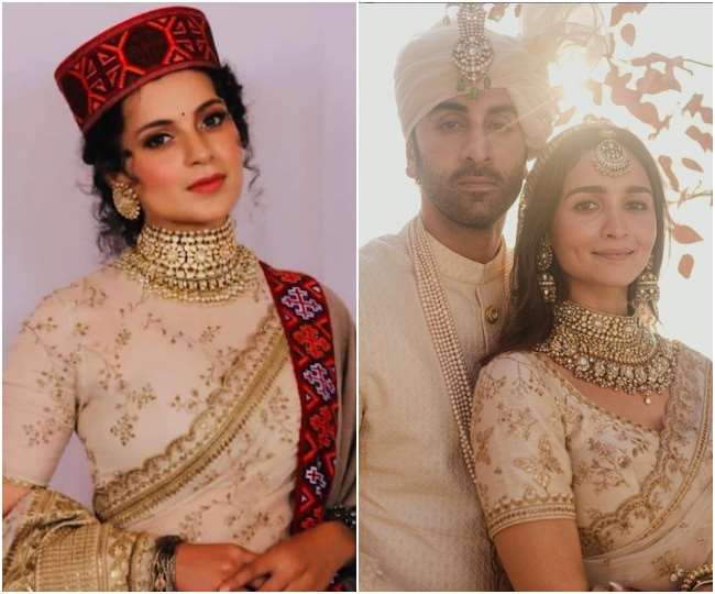 Did Alia Bhatt copy Kangana Ranaut s two year old look for her wedding