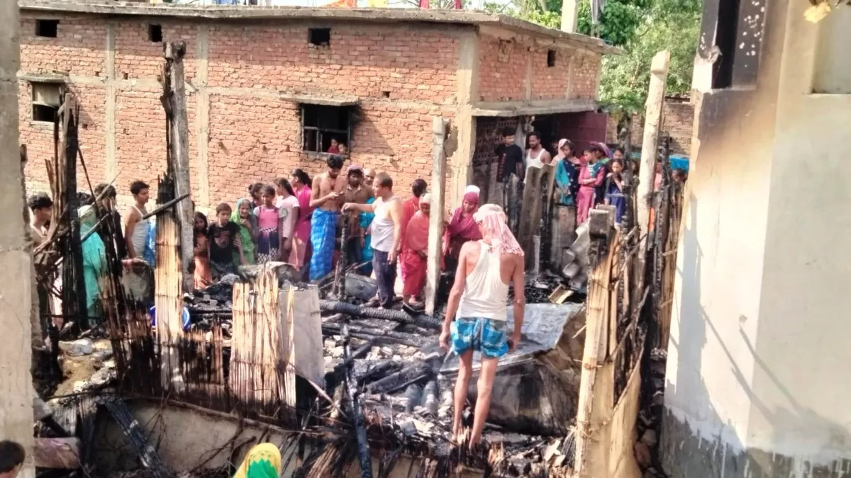 मधुबनी में जिंदा जला छह साल का मासूम: आग लगने पर बाहर निकल गए थे घरवाले, बच्चे पर ध्यान ही नहीं दिया