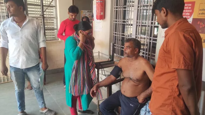 गली तेंदुए के हमले में चार ग्रामीण घायल