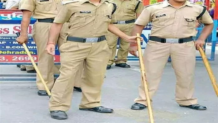 रामनवमी से पहले पुलिस ने किया निरीक्षण (फाइल फोटो)