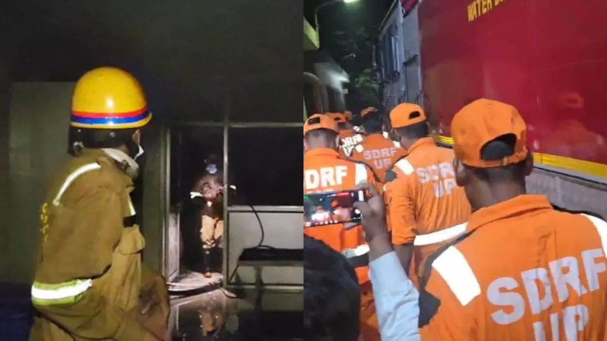 lucknow hospital fire investigation ordered into lokbandhu hospital incident