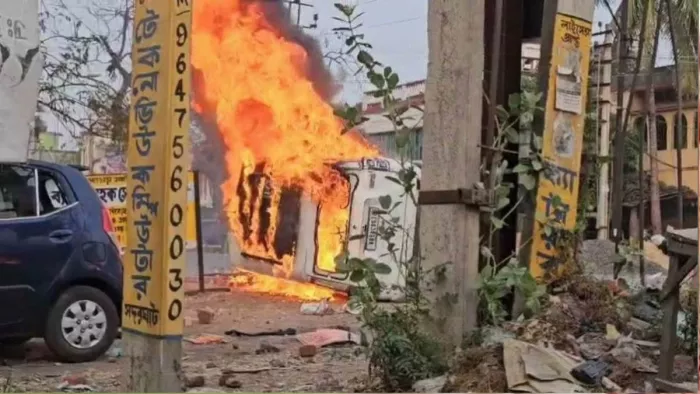 Murshidabad Violence: जांच एजेंसियों को हिंसा को लेकर चौंकाने वाले तथ्य मिले हैं।(फोटो सोर्स: जागरण)