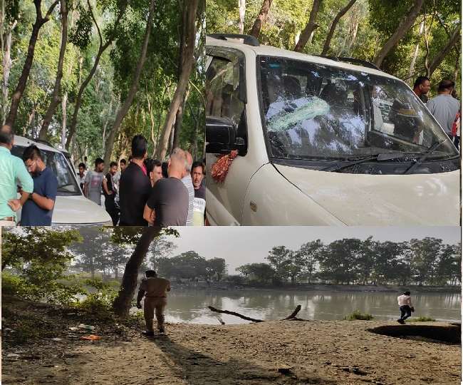 गोताखोर कर रहे हैं युवकों की तलाश।