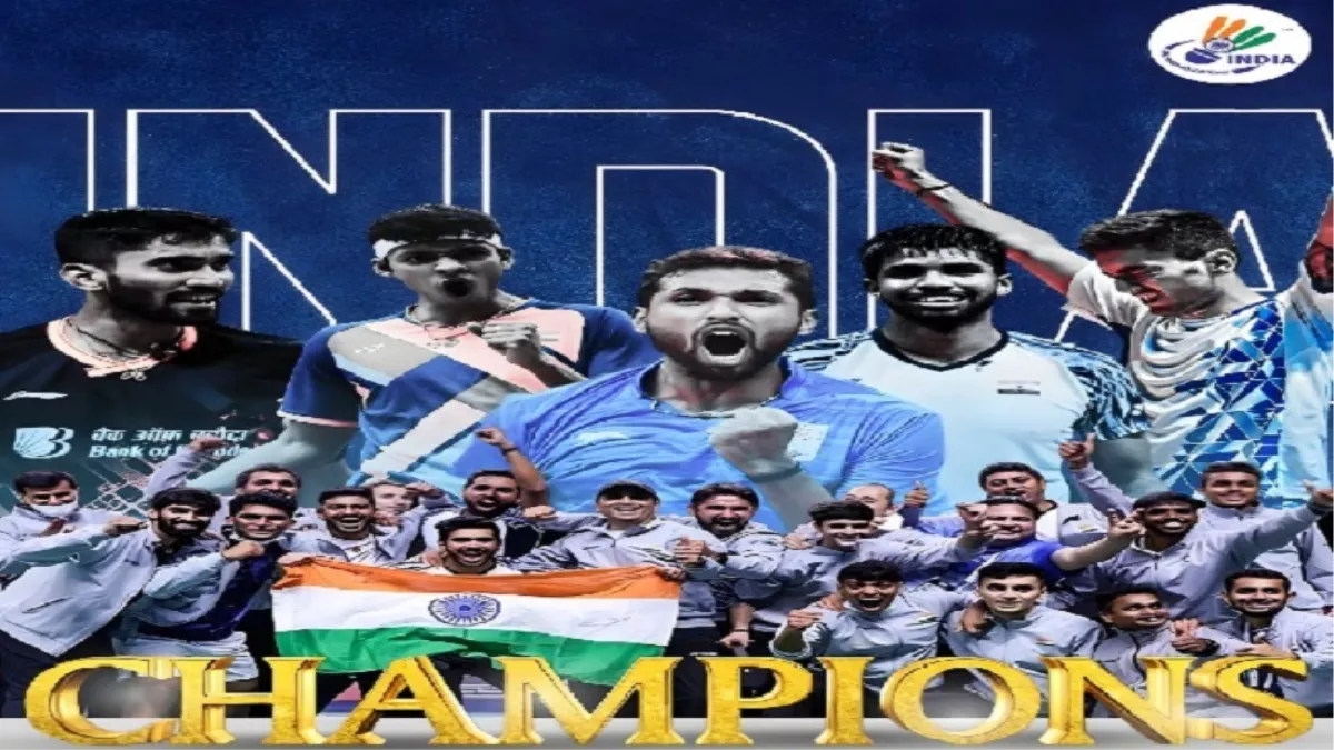 Badminton history created, India win Thomas Cup Live Updates: भारत ने 14 बार की चैंपियन इंडोनेशिया को 3-0 से हराया; पीएम मोदी और पूरे देश ने दी बधाई