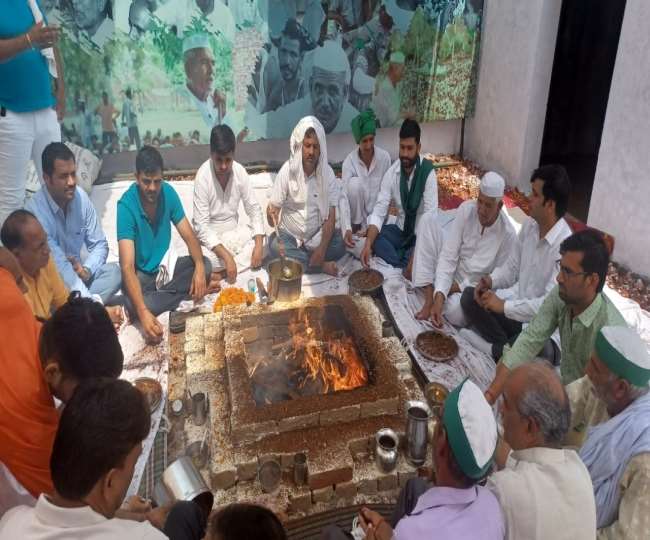 Mahendra Singh Tikait पुण्यतिथि पर बाबा टिकैत को कई स्थानों पर दी जा रही श्रद्धांजलि।