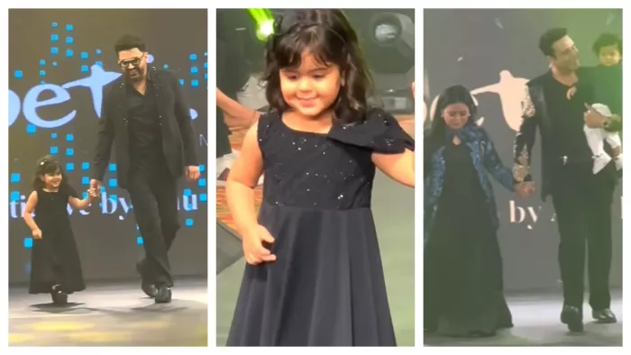 Kapil Sharma daughter Anayra makes ramp walk debut