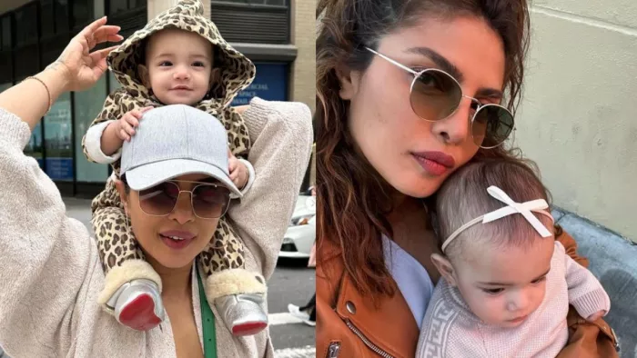 File Photo of Priyanka Chopra with Maltie Marie