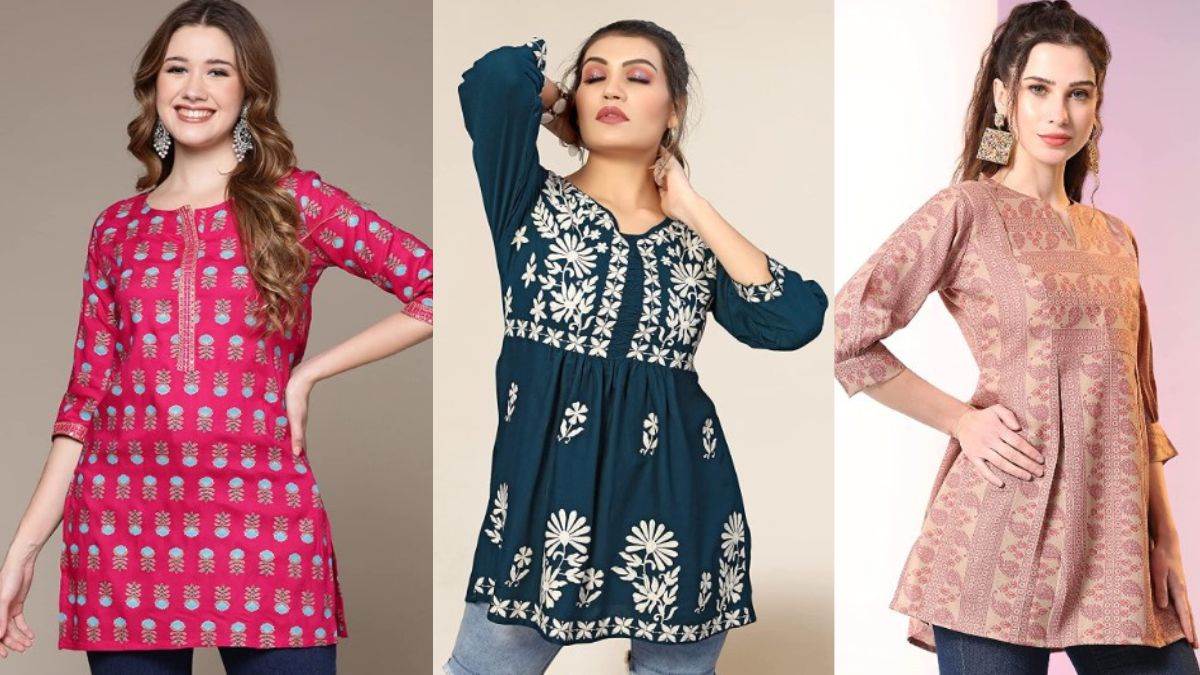 Short Kurtis For Women: जींस और ट्रॉउज़र पर पहनने के लिए ये शॉर्ट कुर्ती हैं सबसे पसंदीदा, मिलेगा कमाल का लुक