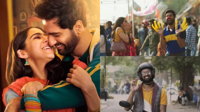 Still Images of Vicky Kaushal and Sara Ali Khan from Zara Hatke Zara Bachke