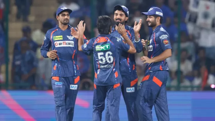 लखनऊ सुपरजायंट्स किसी चमत्कार से ही प्लेऑफ में पहुंच सकती है (Pic Credit - X)