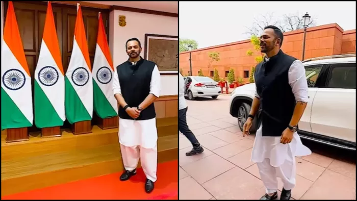 रोहित ने दिखाई नई संसद की झलक (Photo Credit: Instagram)