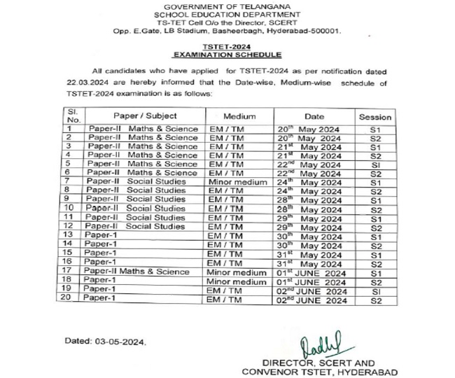 Ts tet 2024 hall ticket 