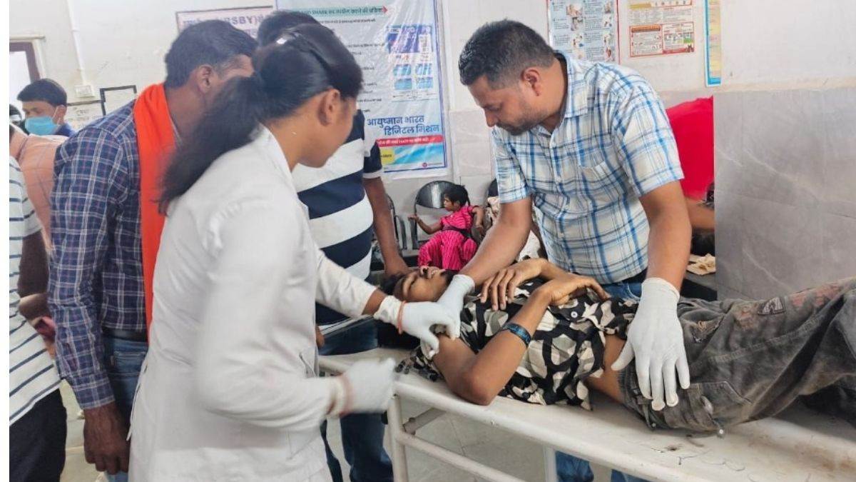 balrampur bus accident 3 dead dozens injured as wedding bus falls 50 feet