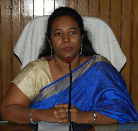 District Magistrate C Indumati