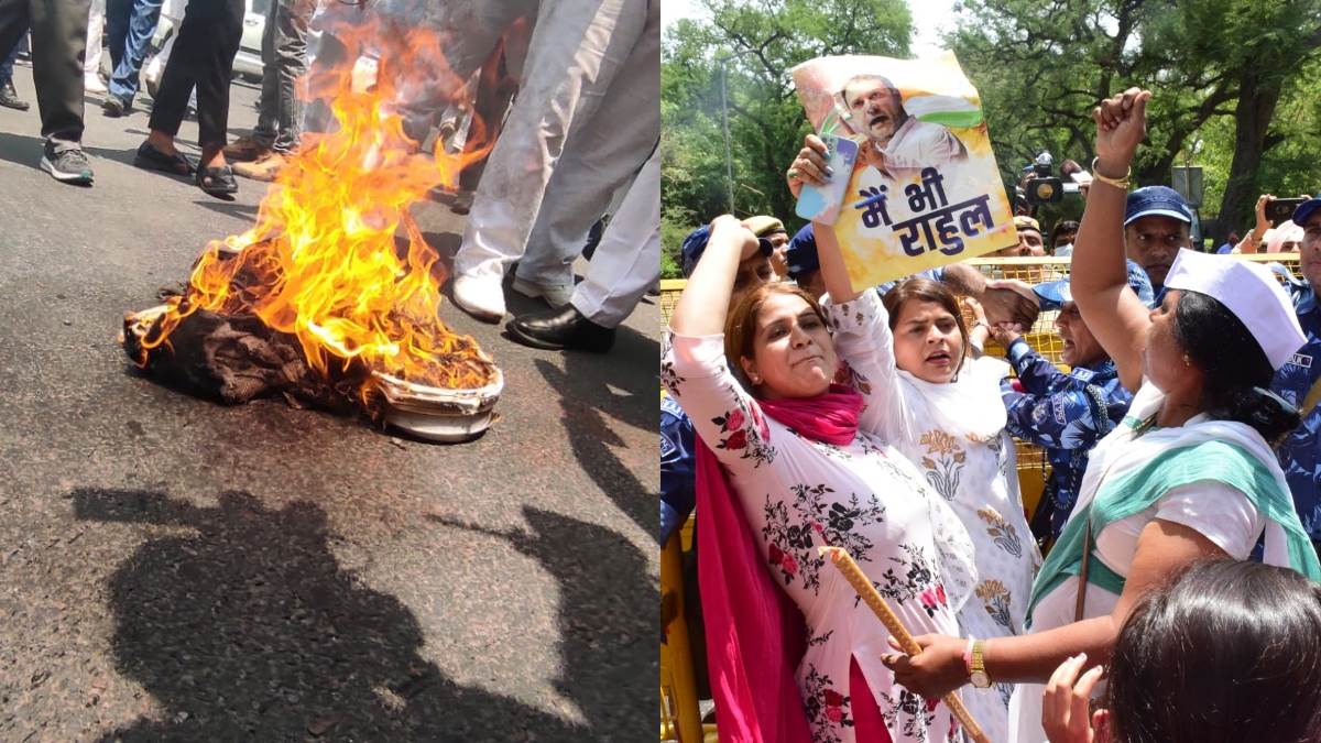 National Herald Case LIVE: ED दफ्तर में राहुल गांधी से पूछताछ के बीच कांग्रेस का उग्र प्रदर्शन, जलाए गए टायर; हिरासत में लिए गए सचिन पायलट